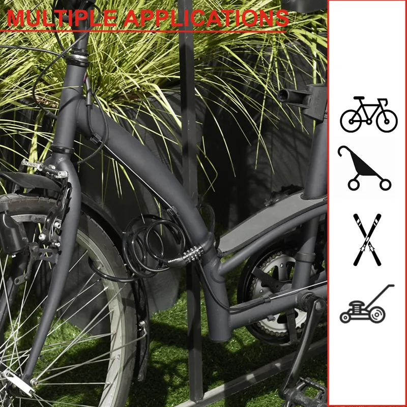 Master Lock Cable Combination Lock 8mm X 1.2m 8143 Black-3